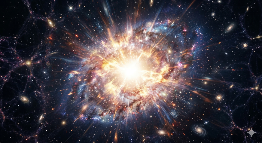 In the beginning God created
